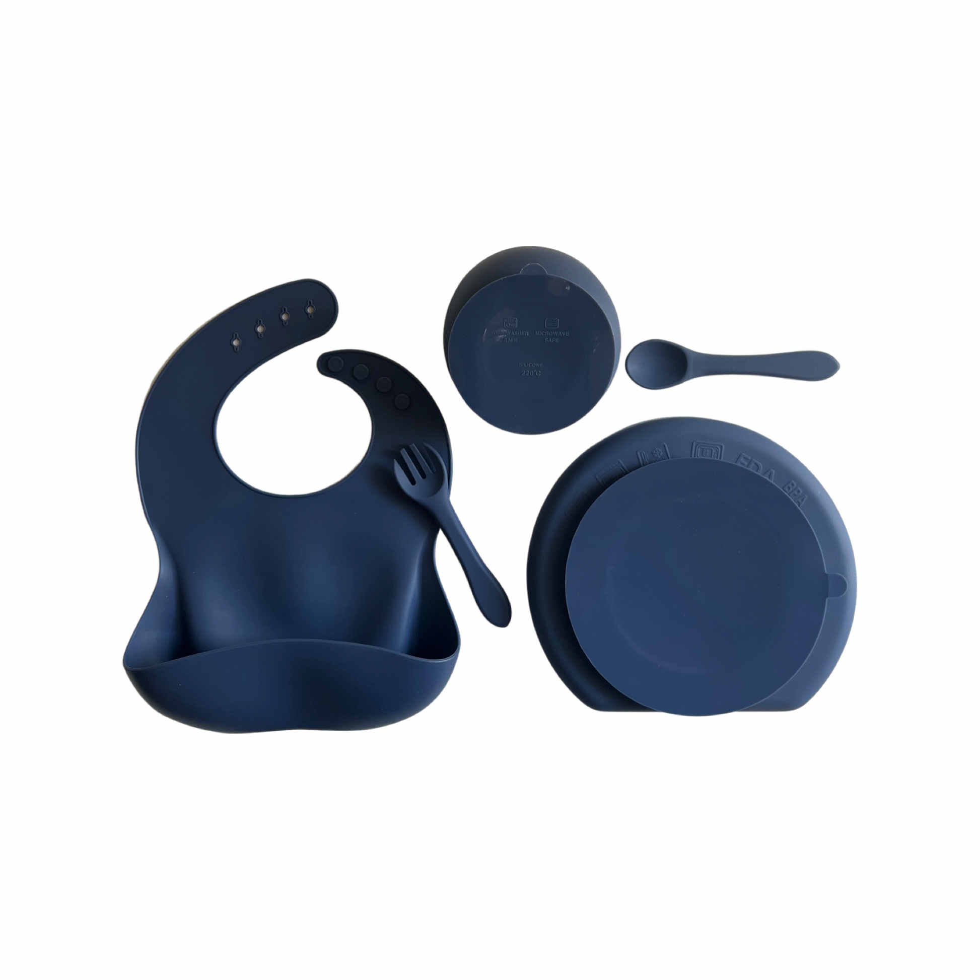 Back side of Silicone Plate and bowl